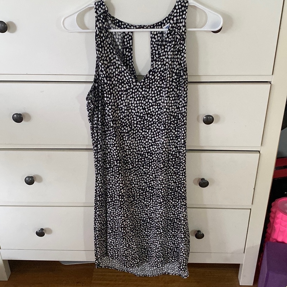 Like new black & white dress
